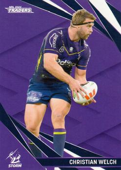 2024 NRL Traders Titanium #072 Christian Welch Front